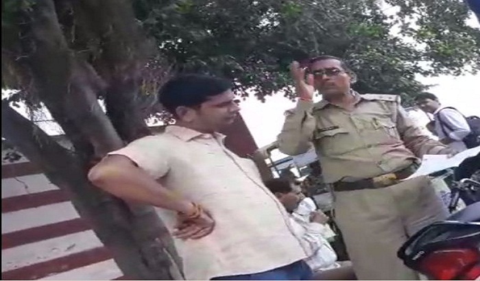 shamli police accused of misbehaving with females