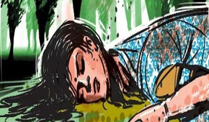 Bijnor: woman body found in the pond in Badshahpur