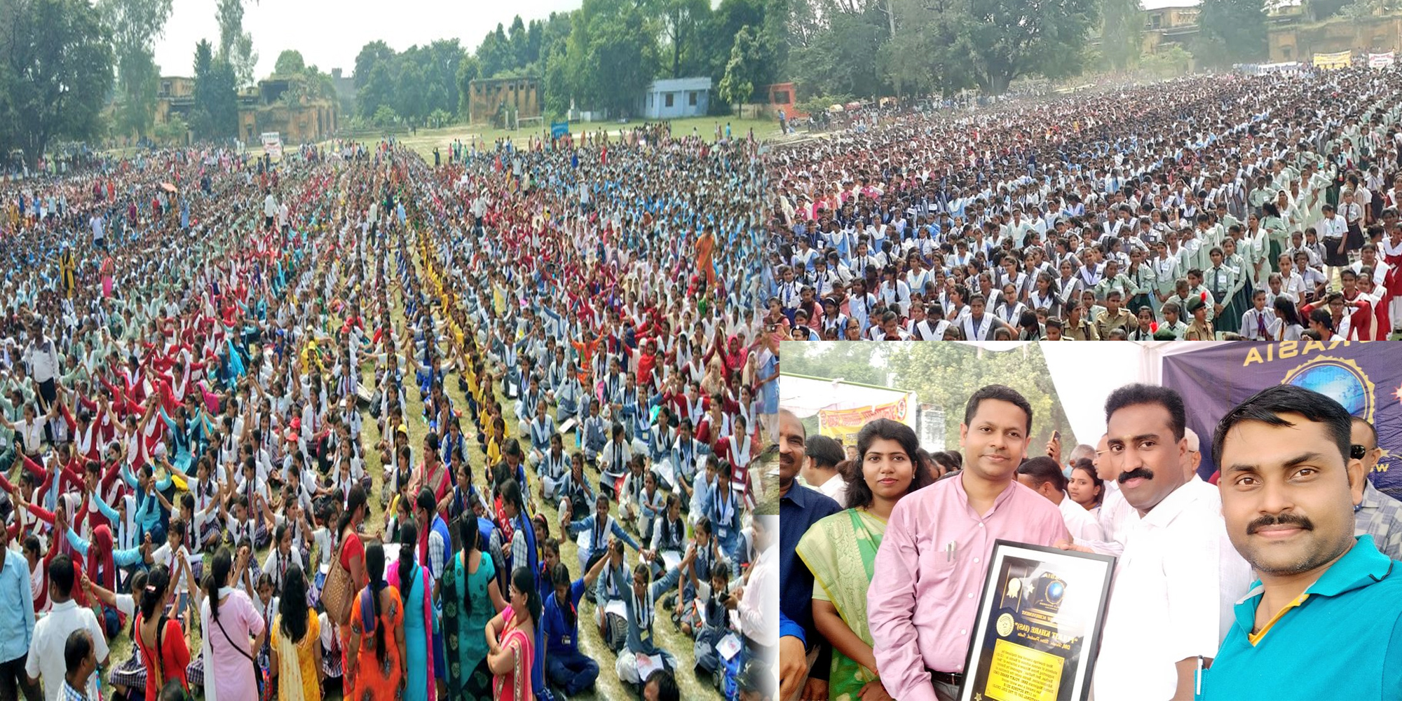 11 Thousand School Girls Made Guinness Book of World Records