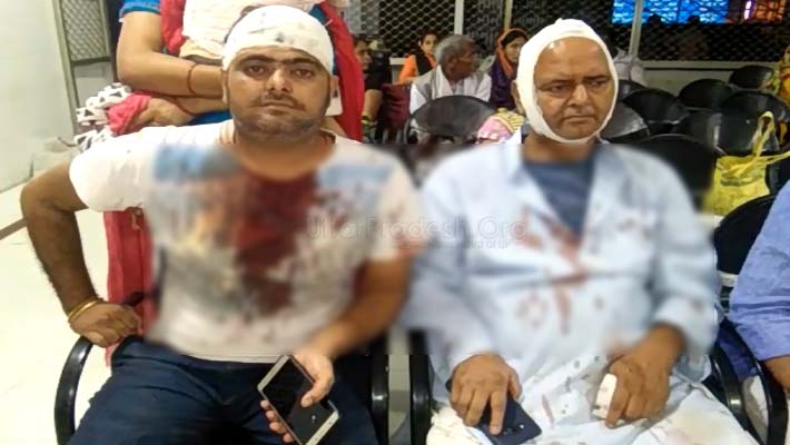 Father and Son Brutally Beaten by Goons FIR Registered in Chinhat Thana Lucknow