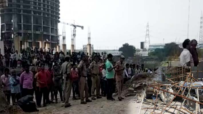 Noida: Four Killed 3 Injured Shuttering Collapses Capital City Building