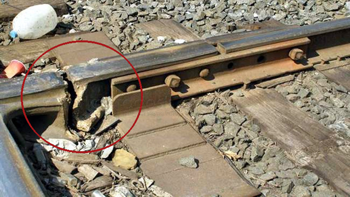 Rail Line Found Broken at Lucknow-Kanpur Railway Track in Unnao