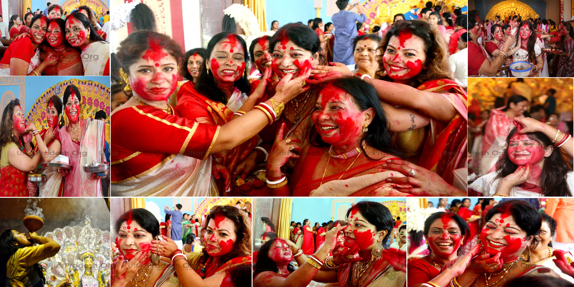 Sindoor Khela 2018 Celebration in Lucknow