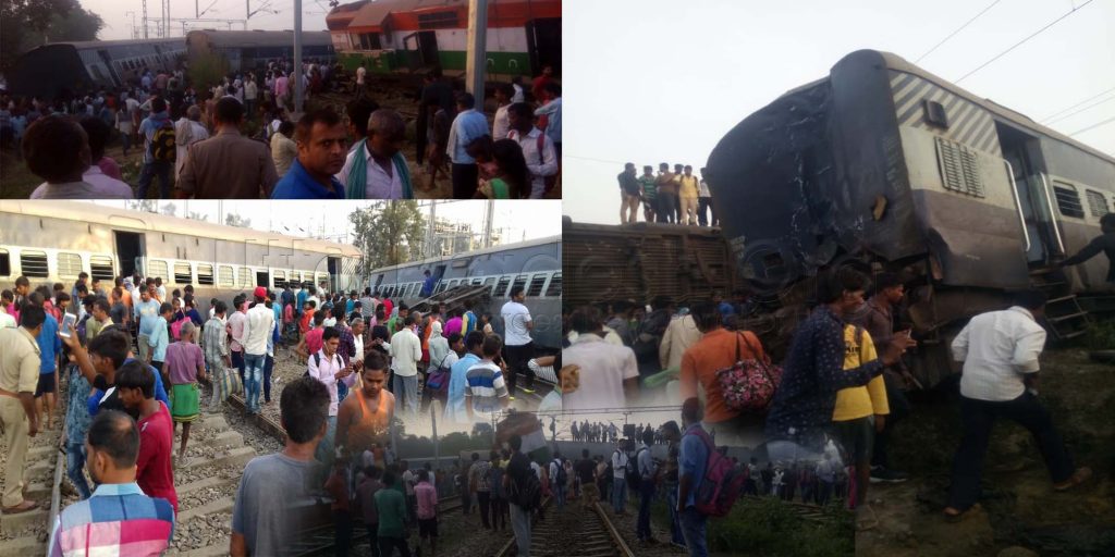 Six Passenger dies New Farakka Express Train Derailed Engine Including 6 Coach Harchandpur RaeBareli