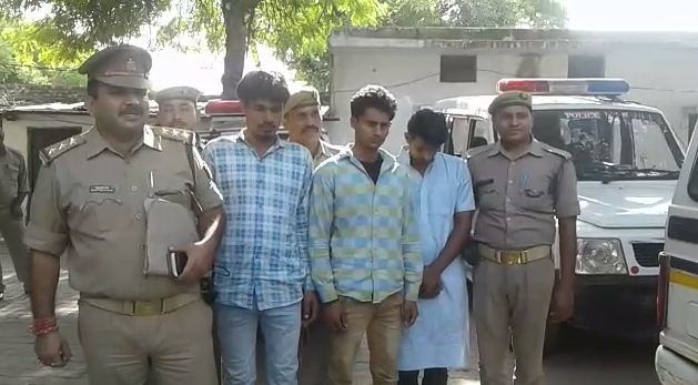 Three accused arrested for robbing trucks from Haryana
