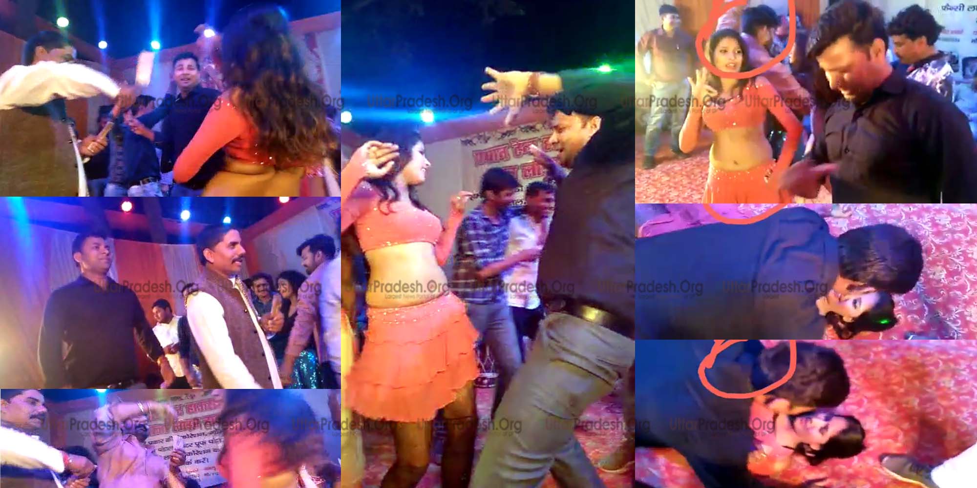 Truth About Dance Video Viral of Cop with Barbala in Mundan Sanskar Itaunja