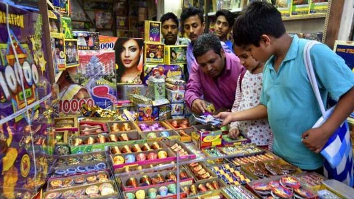 firecrackers Will Sold at 37 Place for 3 days in Lucknow