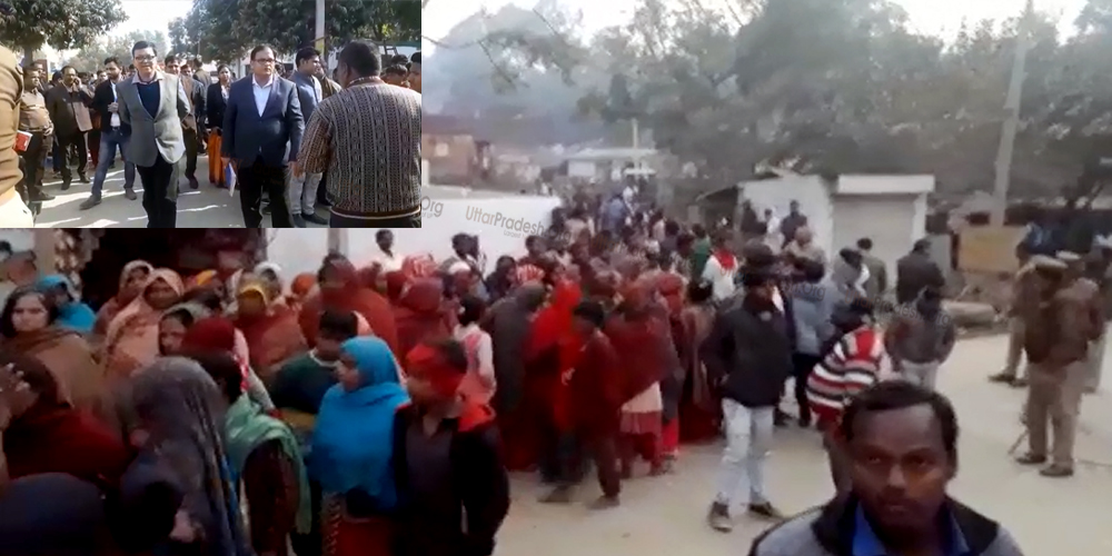 Man Killed Burnt Alive To Death in karaundi Village Itaunja Lucknow