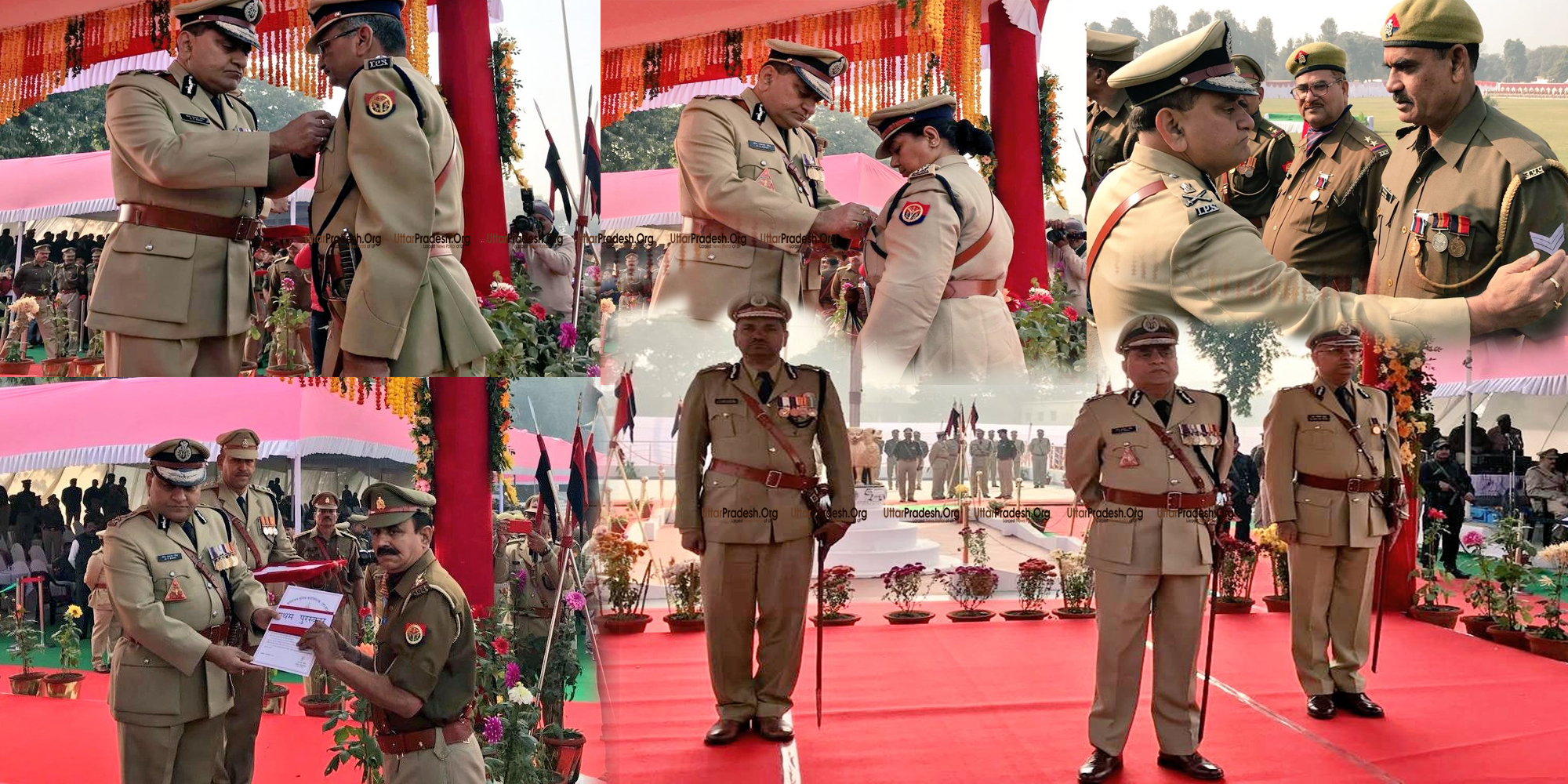Police Week 2018 DGP UP Awarded Police Medals to 145 Officers