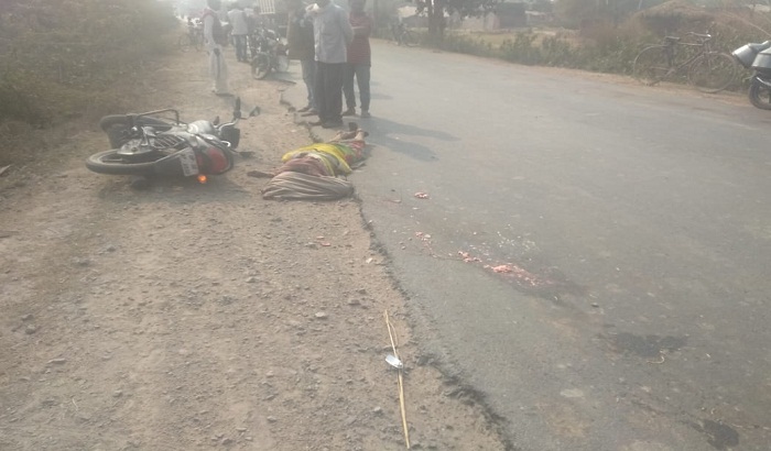 Unnao: An accident happened near Ajgain village Makur