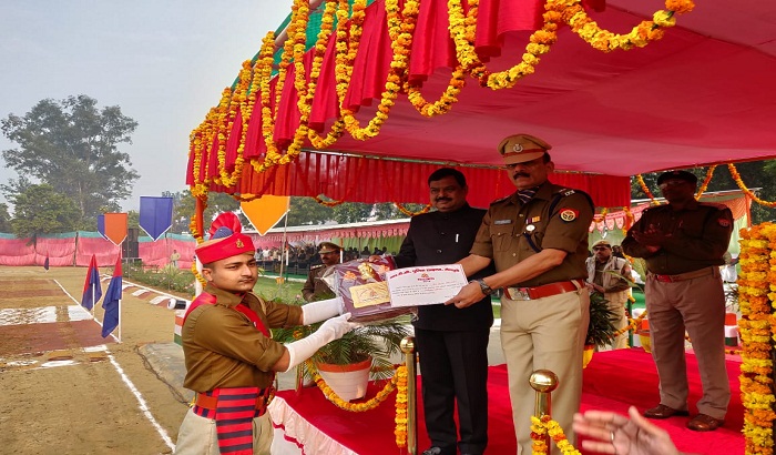 Training of recruit reservation candidates are honoured