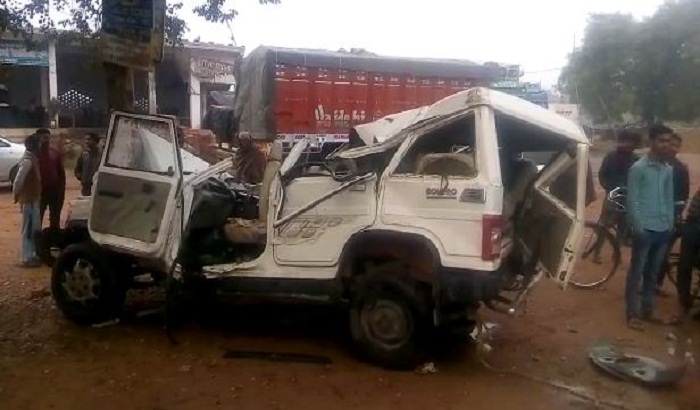 Bolero collided with the truck by which four people dead