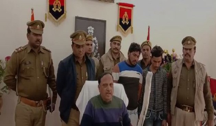 Kakrauli police arrested two miscreants after the encounter