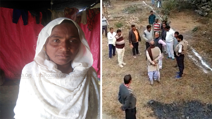 BJP Leader Forcibly Occupied Land of Muslim Woman in Gonda