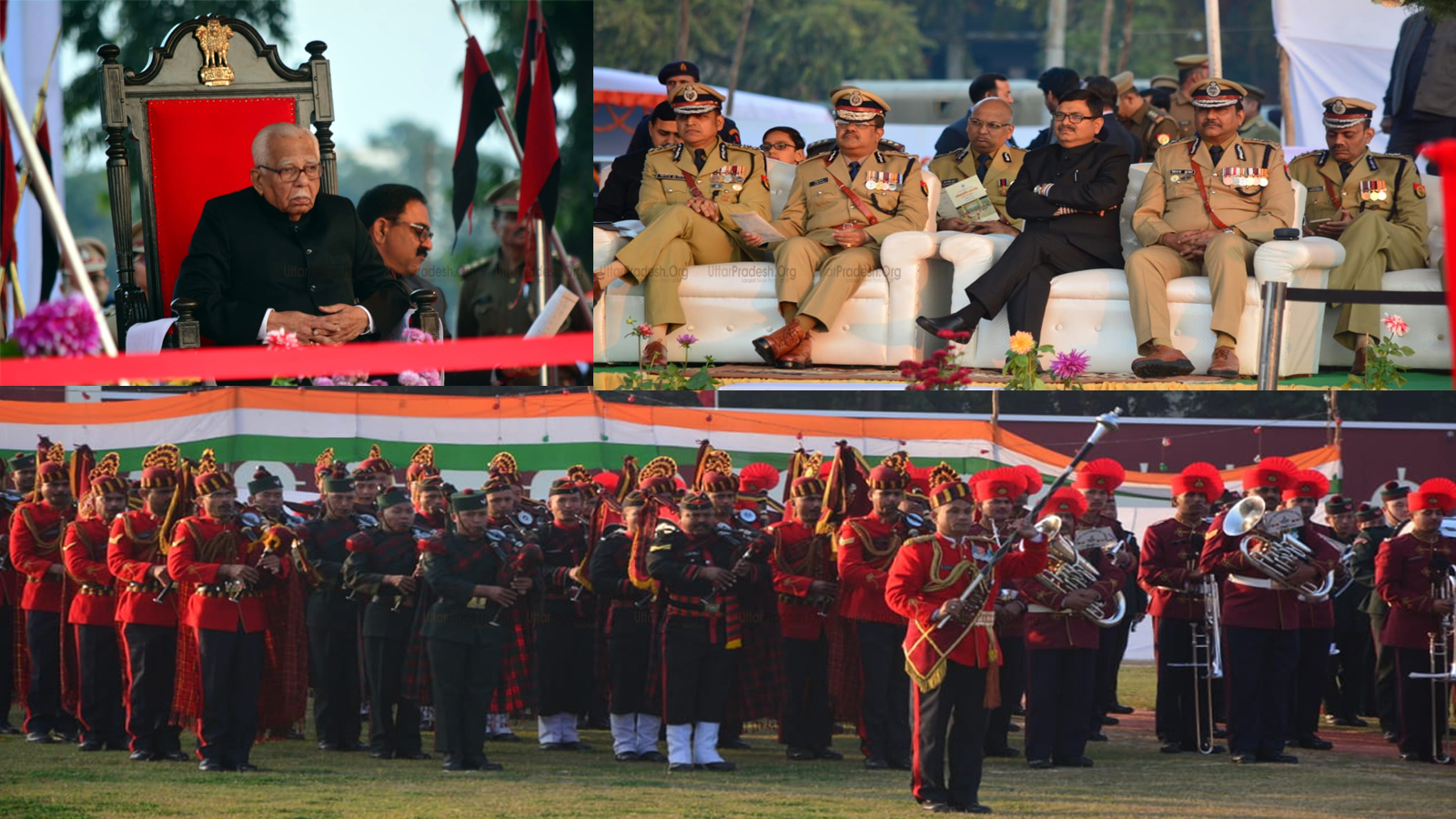 'Beating the Retreat' Ceremony in Police Line Lucknow