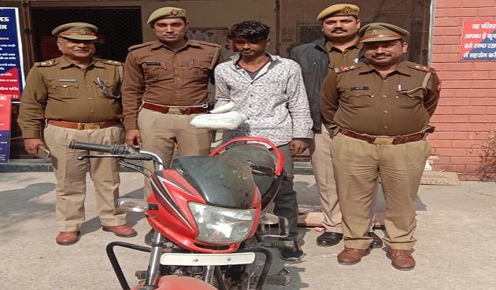 Lucknow: Vehicle thief arrested