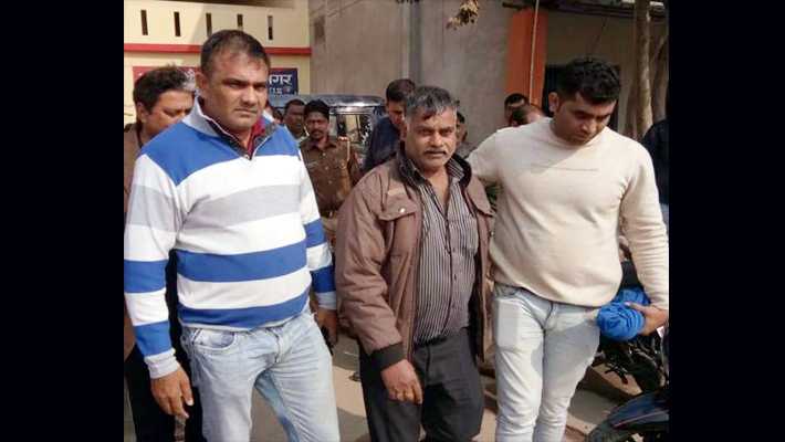 Delhi Police Arrested former MLA Rajiv Singh from Kushinagar UP