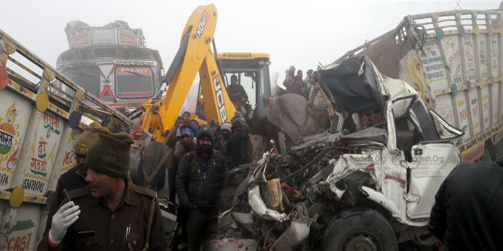 Four People Killed in Road Accident in Shahjahanpur