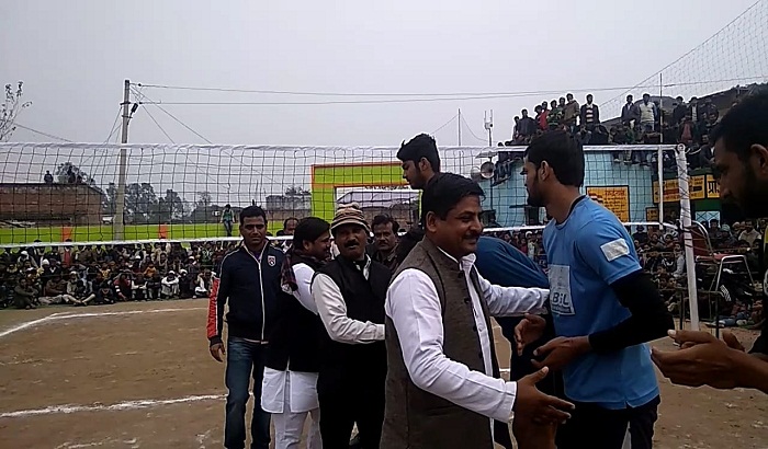 SP leader launches State Level Volleyball Tournament