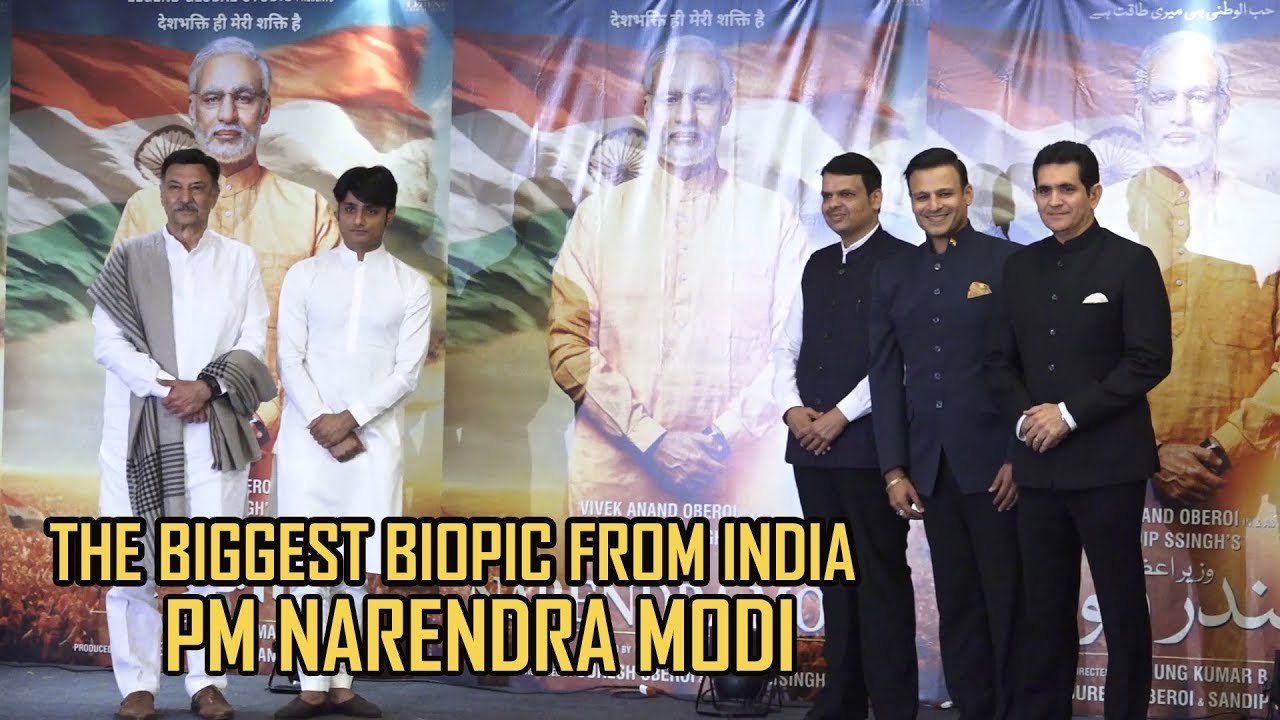 GRAND POSTER LAUNCH OF THE BIGGEST BIOPIC FROM INDIA PM NARENDRA MODI
