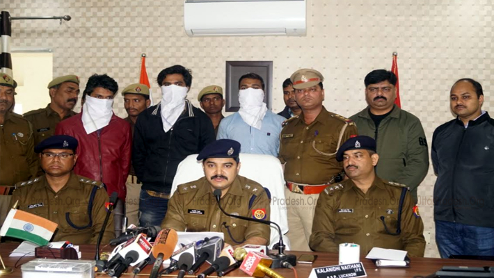 Three Accused Arrested For Railway Contractor Murder Case Alambagh
