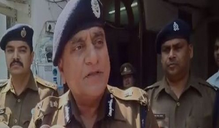 DGP OP Singh arrives on the occasion of Women's Day