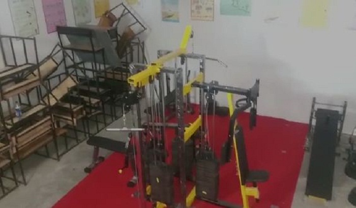 Dabangs opened the Gym in government school room