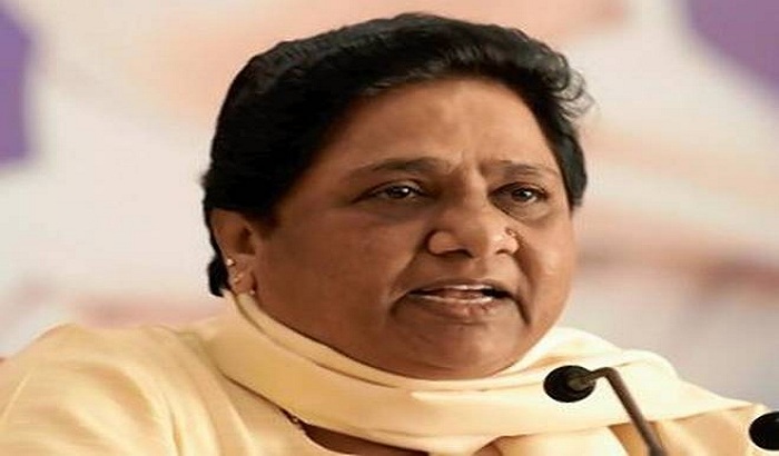 BJP made efforts only bring their own good day: Mayawati
