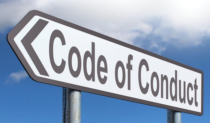 Code of Conduct have been Rules breaked on Arrival of District head