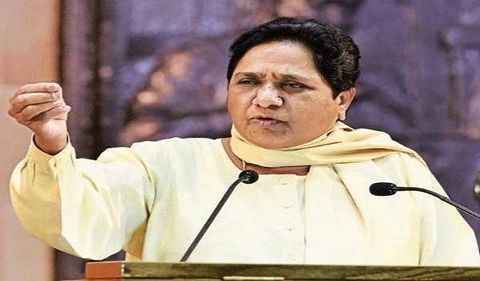 Why was messing with the country's security by BJP:Mayawati