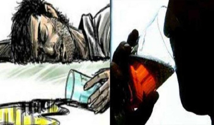 Police check liquor shops after death due to drink poisonous liquor