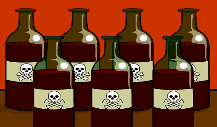 Raids in the wake of Holi, scavenge at the locations of poisonous liquor