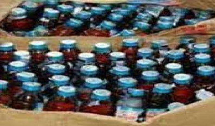 50 liters of raw poisonous liquor recovered in police raid
