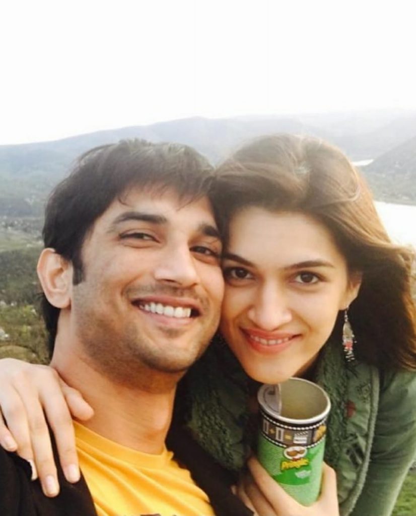 Kriti Sanon and Sushant Singh Rajput