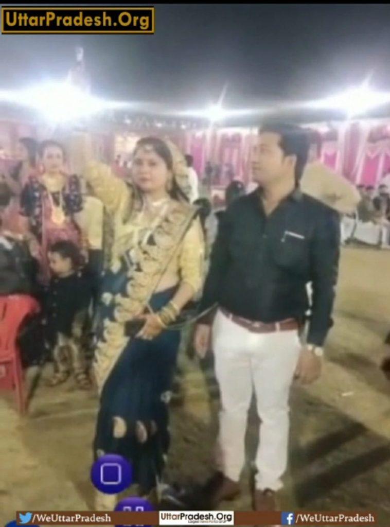 mathura-video-of-a-woman-firing-with-joy-is-going-viral-on-social-media