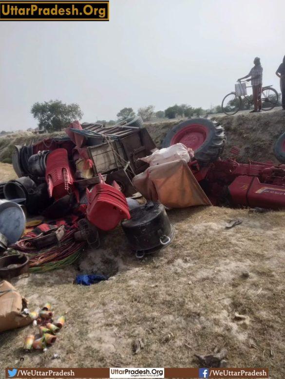 unnao-2-killed-four-injured-due-to-uncontrolled-tractor-trolley-overturning