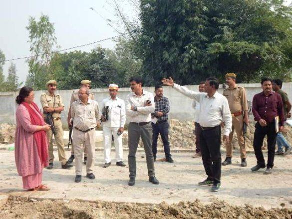 dm-mp-singh-inspected-the-polytechnic-under-construction