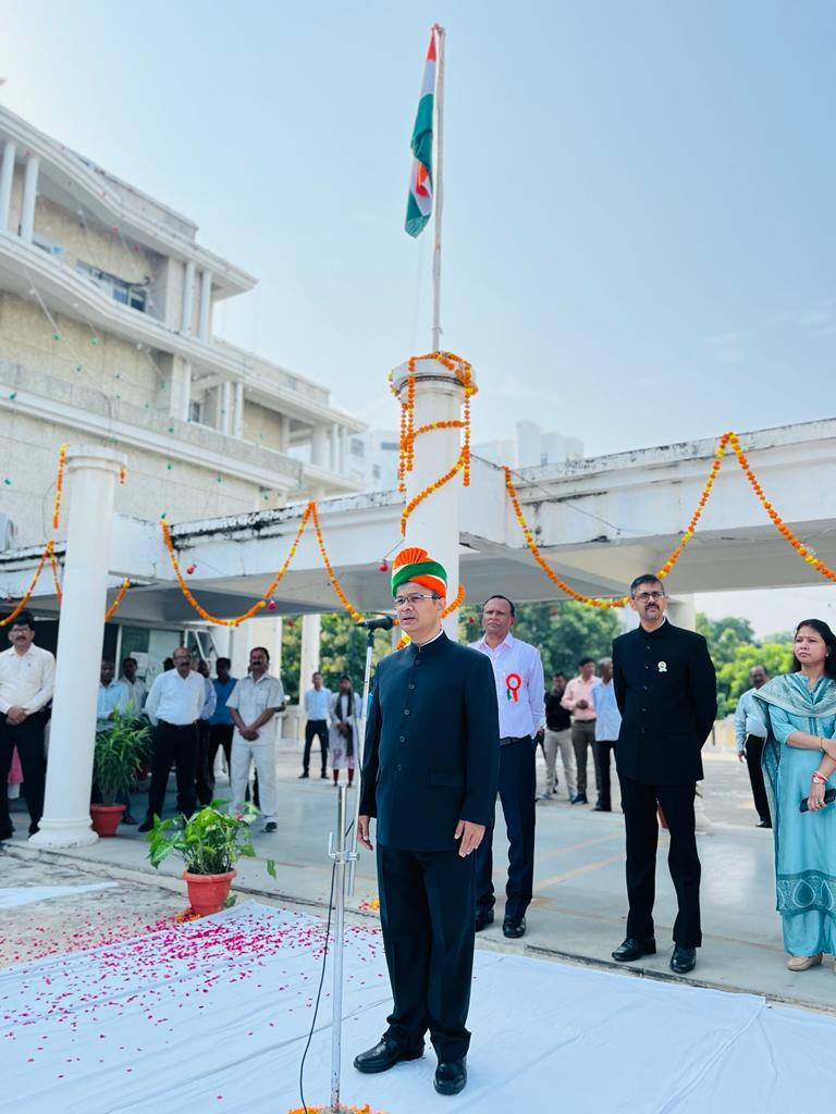 The 77th Independence Day celebrated with zeal at UP Tourism Directorate